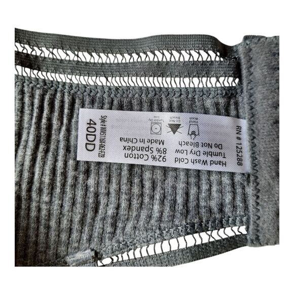 Gray Strapless Bra - Picture 2 of 3